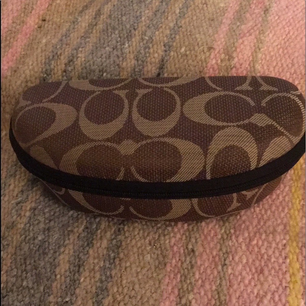 Coach sunglasses eyeglass case